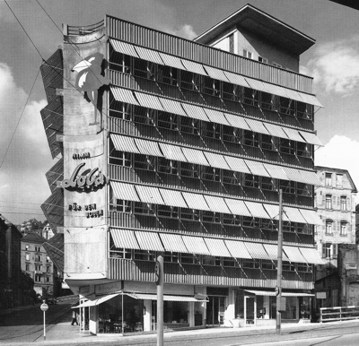 Rolf Gutbrod: B&uuml;ro- und Gesch&auml;ftshaus der S&uuml;ddeutschen Holzberufsgenossenschaft, Stuttgart (1950)