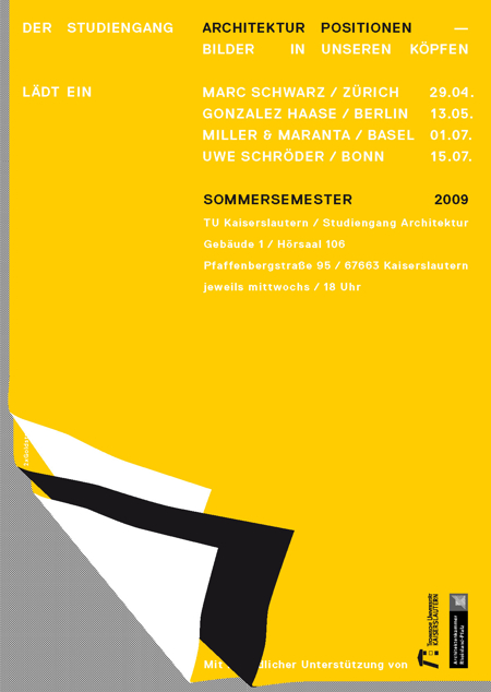 Architektur Positionen Sommersemester 2009
