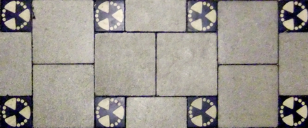 Fliesenausschnitt