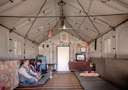 Fl&uuml;chtlingsunterkunft Kawergosk